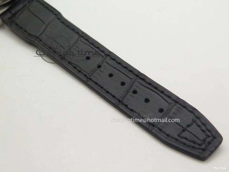 MIROTIME 0721 Mark XVII 1:1 MK Maker Best Edition SS Black Dial On Black Leather Strap A Sporty 7372